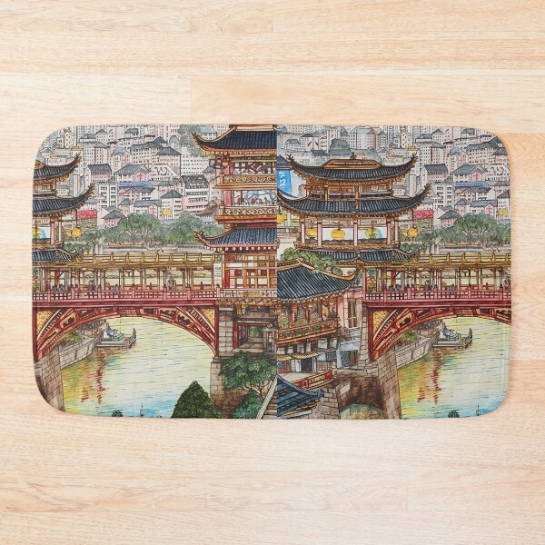Item preview, Chongqing city drawing designed and sold by ComicsFactory.