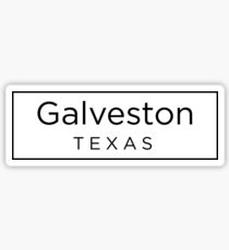Galveston, Texas Sticker