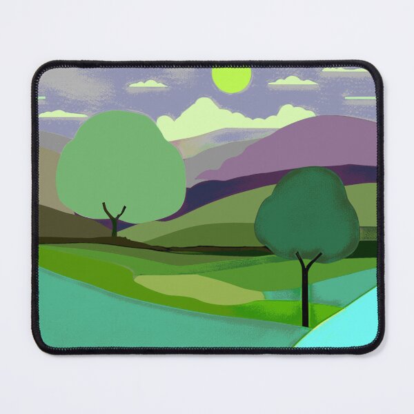Item preview, abstract landscape aug 01 part 7 2023 tileartwork designed and sold by tileartwork.