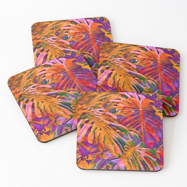 Item preview, Hot Tropical jungle print designed and sold by Susan Gallup.