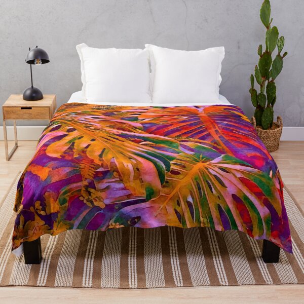 Item preview, Hot Tropical jungle print designed and sold by Susan Gallup.