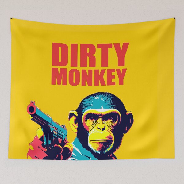 Item preview, Dirty Monkey #3 designed and sold by Prints-of-Art.