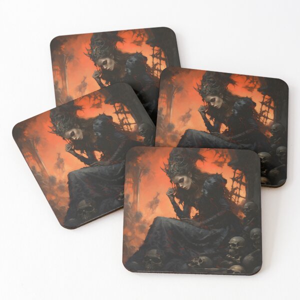 Item preview, Beautiful Gothic Witch in her Lair designed and sold by 2Shooze.