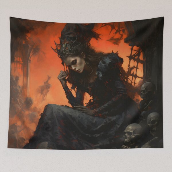 Item preview, Beautiful Gothic Witch in her Lair designed and sold by 2Shooze.