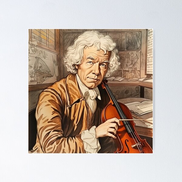 Item preview, Christoph Willibald  designed and sold by ComicsFactory.