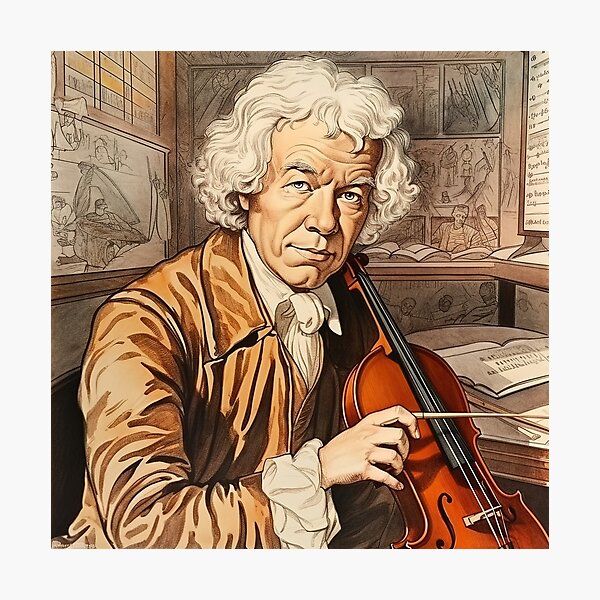 Item preview, Christoph Willibald  designed and sold by ComicsFactory.