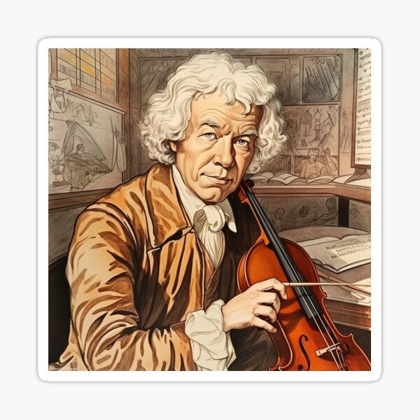 Item preview, Christoph Willibald  designed and sold by ComicsFactory.