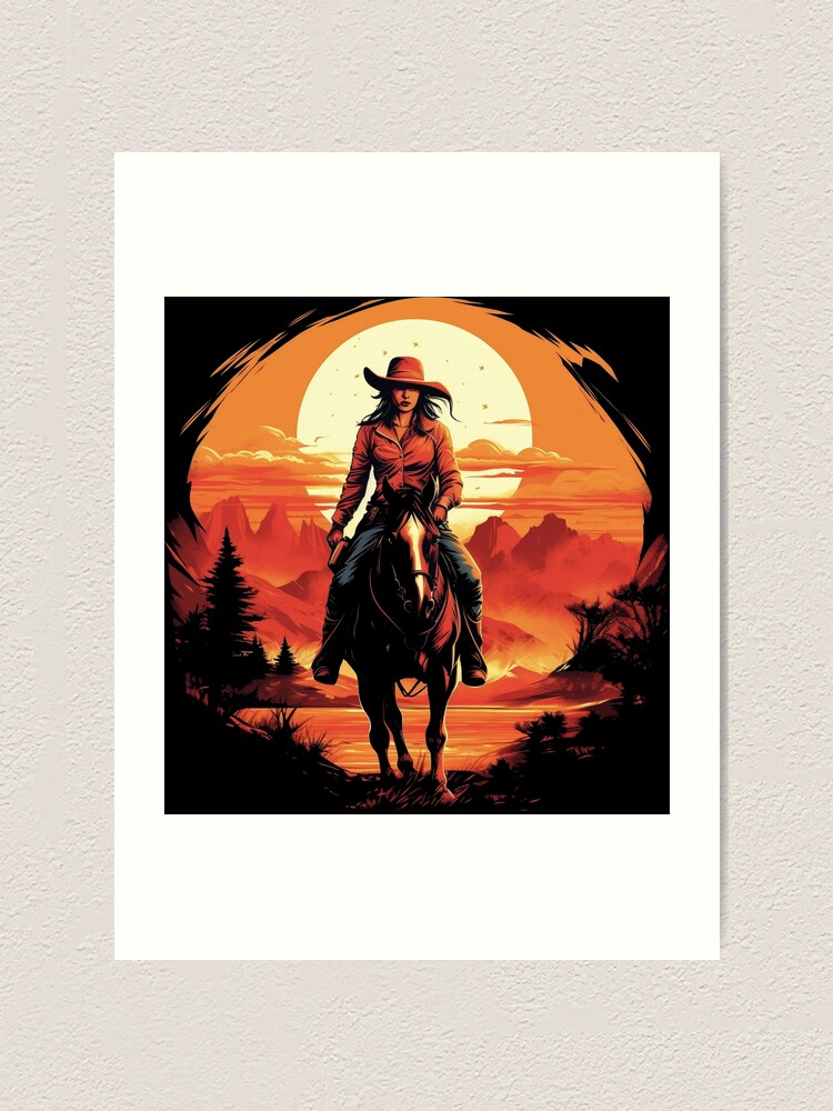 Wild West print by Editors Choice