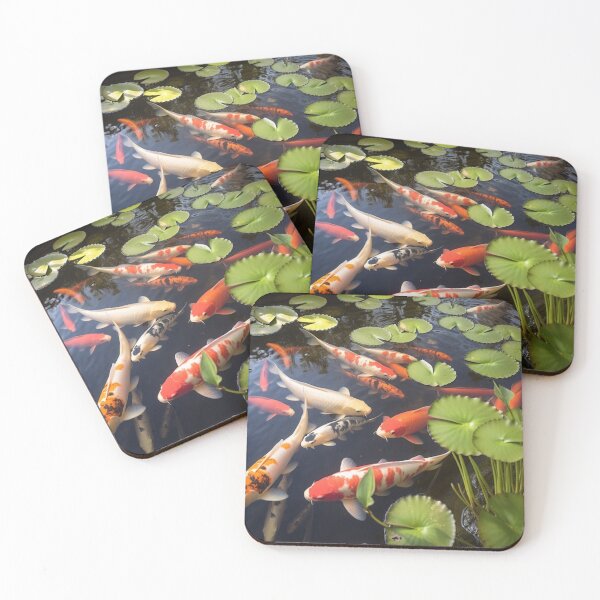 Item preview, Pond with Koi Fish designed and sold by AerinDigital.