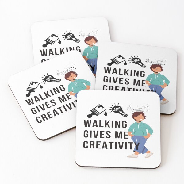 Item preview, Walking Gives Me Creativity designed and sold by surprise-to-me.