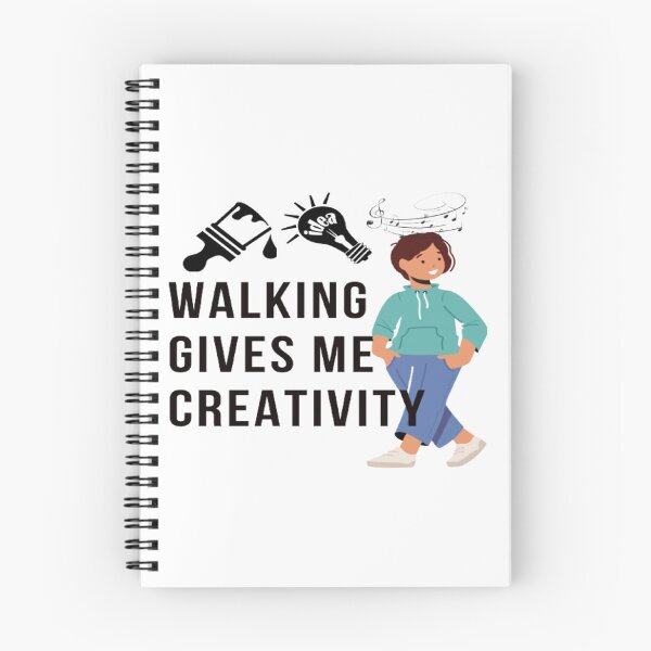 Item preview, Walking Gives Me Creativity designed and sold by surprise-to-me.
