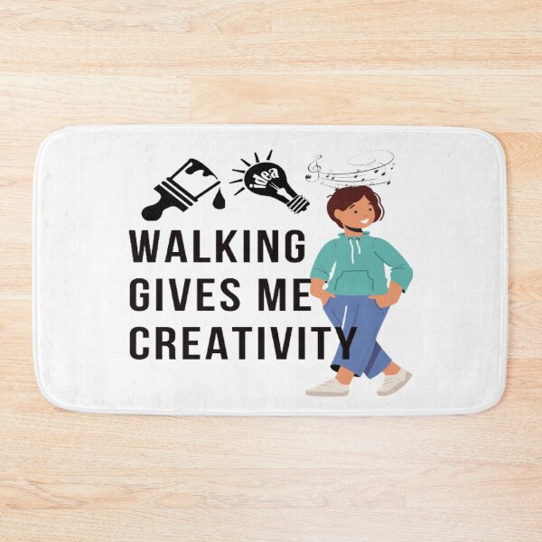 Item preview, Walking Gives Me Creativity designed and sold by surprise-to-me.
