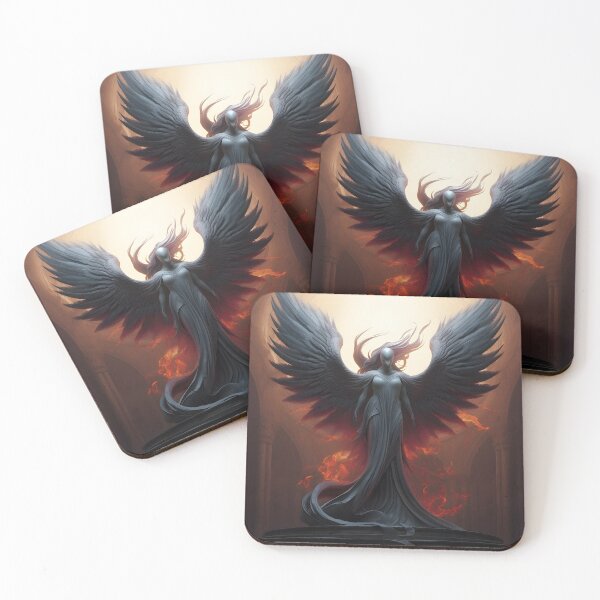 Item preview, Hellya, Fire Angel #2 designed and sold by JD72shirtshop.