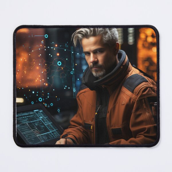 Item preview, Financial Space Archaeologist - Futuristic Archaeo-Financier designed and sold by TheBrainArt.