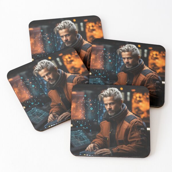 Item preview, Financial Space Archaeologist -  Futuristic Archaeo-Financier designed and sold by TheBrainArt.