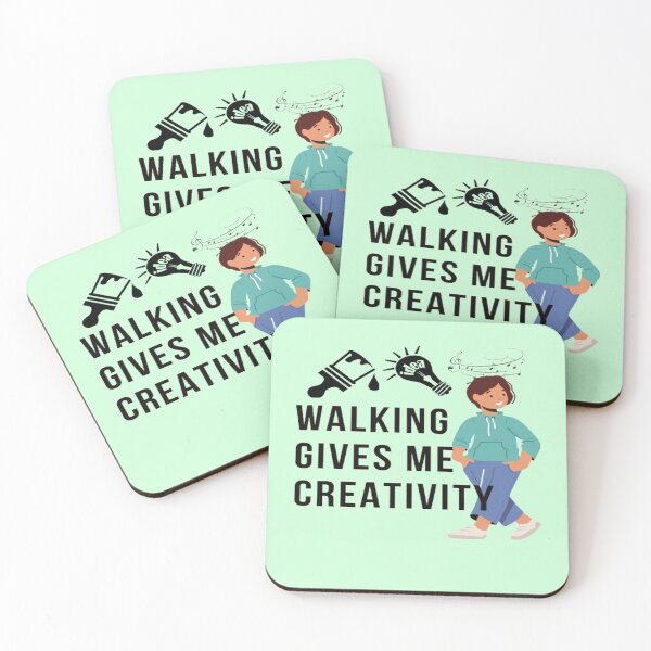 Item preview, Walking Gives Me Creativity designed and sold by surprise-to-me.