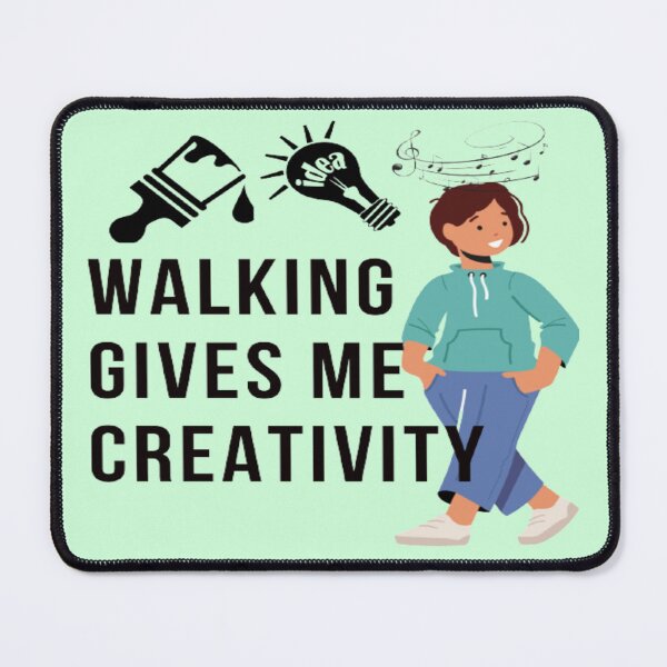 Item preview, Walking Gives Me Creativity designed and sold by surprise-to-me.