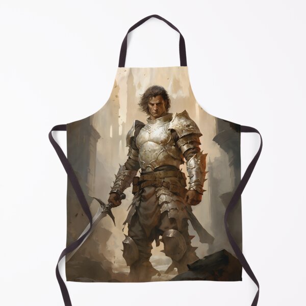 Item preview, Warrior Fighter in Plate Mail Armour in a Fantasy City designed and sold by 2Shooze.