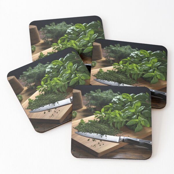 Item preview, Herbs on Cutting Board designed and sold by AerinDigital.