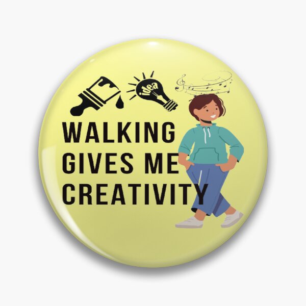 Item preview, Walking Gives Me Creativity designed and sold by surprise-to-me.
