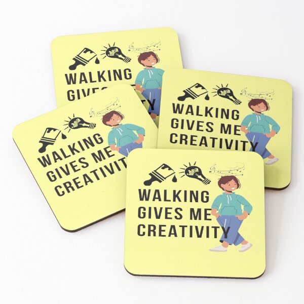 Item preview, Walking Gives Me Creativity designed and sold by surprise-to-me.