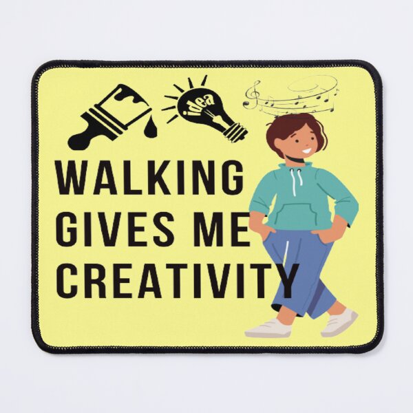 Item preview, Walking Gives Me Creativity designed and sold by surprise-to-me.