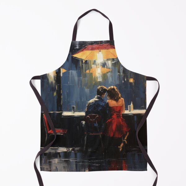 Item preview, Young Couple at a 1980's diner designed and sold by schamsyy.
