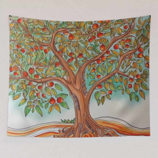 Item preview,  Cinnamon tree drawing designed and sold by ComicsFactory.