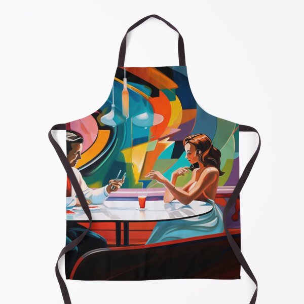 Item preview, Abstract 1980's diner date designed and sold by schamsyy.