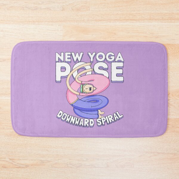 Item preview, New Yoga Pose: Downward spiral designed and sold by Give Me that Pencil.