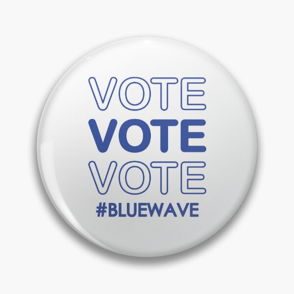 Item preview, Vote Blue BlueWave Election Text  designed and sold by wenjunior.
