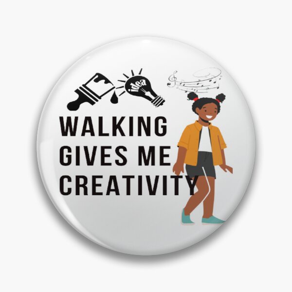 Item preview, Walking Gives Me Creativity designed and sold by surprise-to-me.