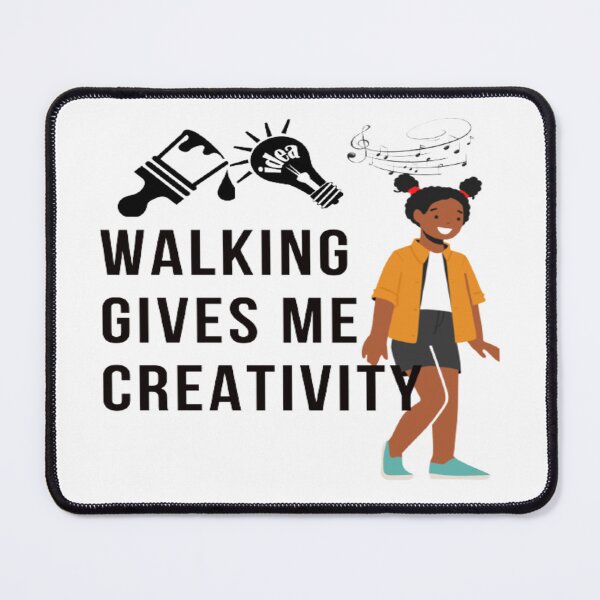 Item preview, Walking Gives Me Creativity designed and sold by surprise-to-me.