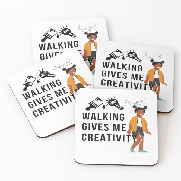 Item preview, Walking Gives Me Creativity designed and sold by surprise-to-me.