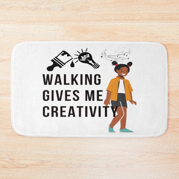 Item preview, Walking Gives Me Creativity designed and sold by surprise-to-me.