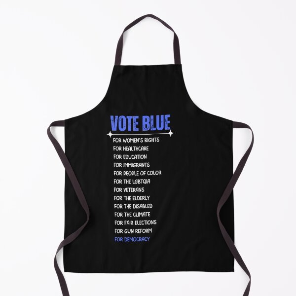 Item preview, Vote Blue For Democracy Text Political Design designed and sold by EarthArtDesigns.