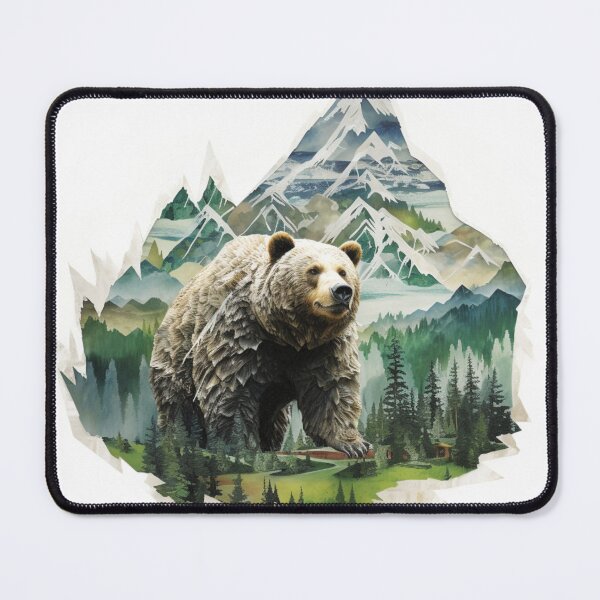 Item preview, A bear mountainscape  designed and sold by schamsyy.