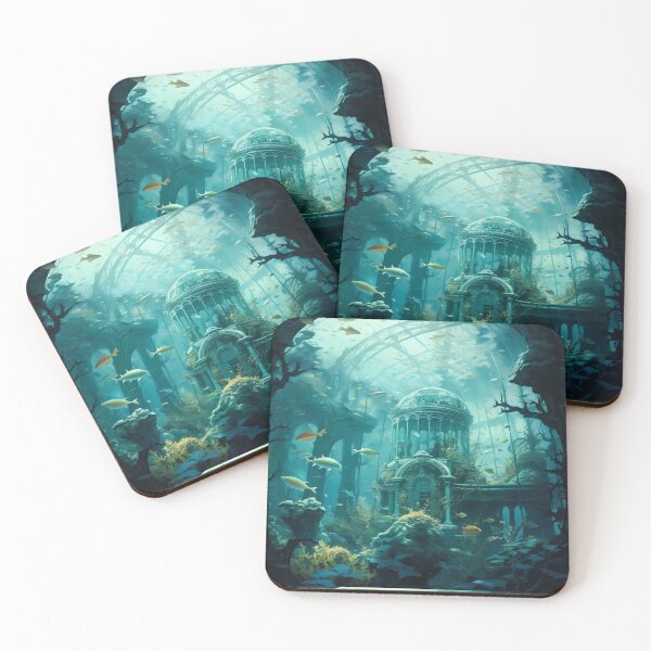 Item preview, Underwater Wonderland Beauty: Aqua Fantasy designed and sold by AdiRemba.