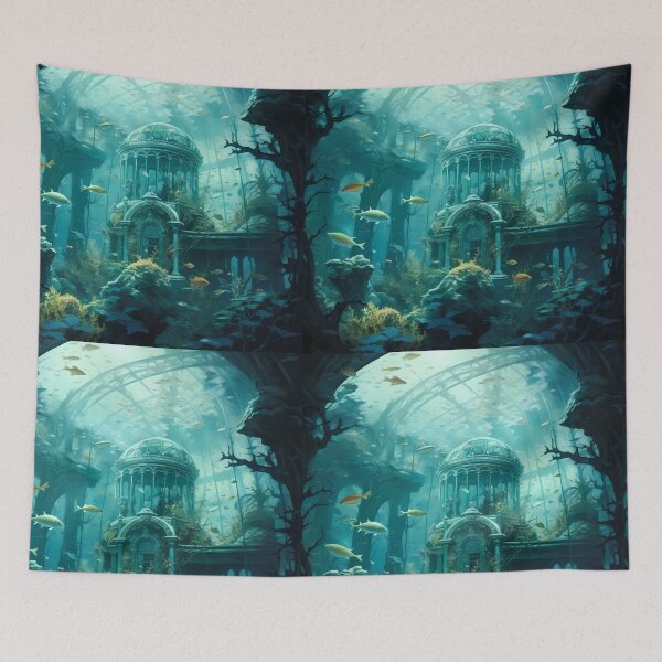 Item preview, Underwater Wonderland Beauty: Aqua Fantasy designed and sold by AdiRemba.