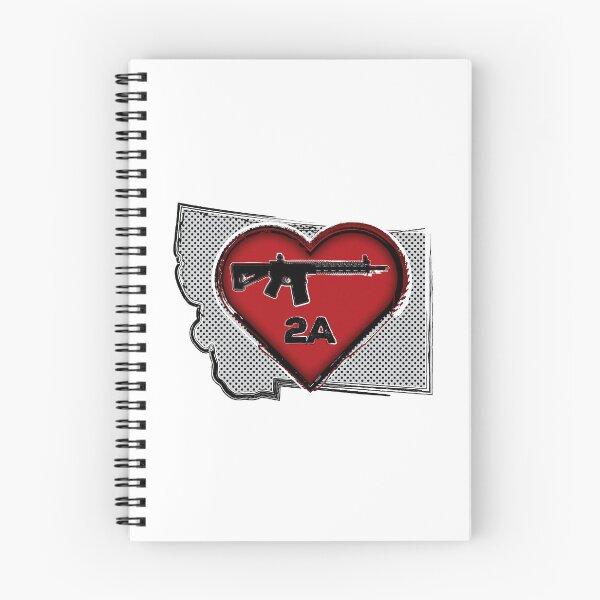 Item preview, Second Amendment Montana Silhouette designed and sold by kaantrehreeuhn.