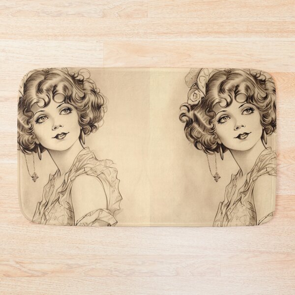 Item preview, Clara bow drawing designed and sold by ComicsFactory.