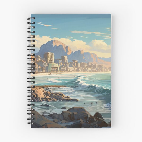 Item preview, An oceanscape mountainside town designed and sold by schamsyy.