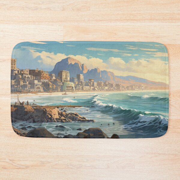 Item preview, An oceanscape mountainside town designed and sold by schamsyy.