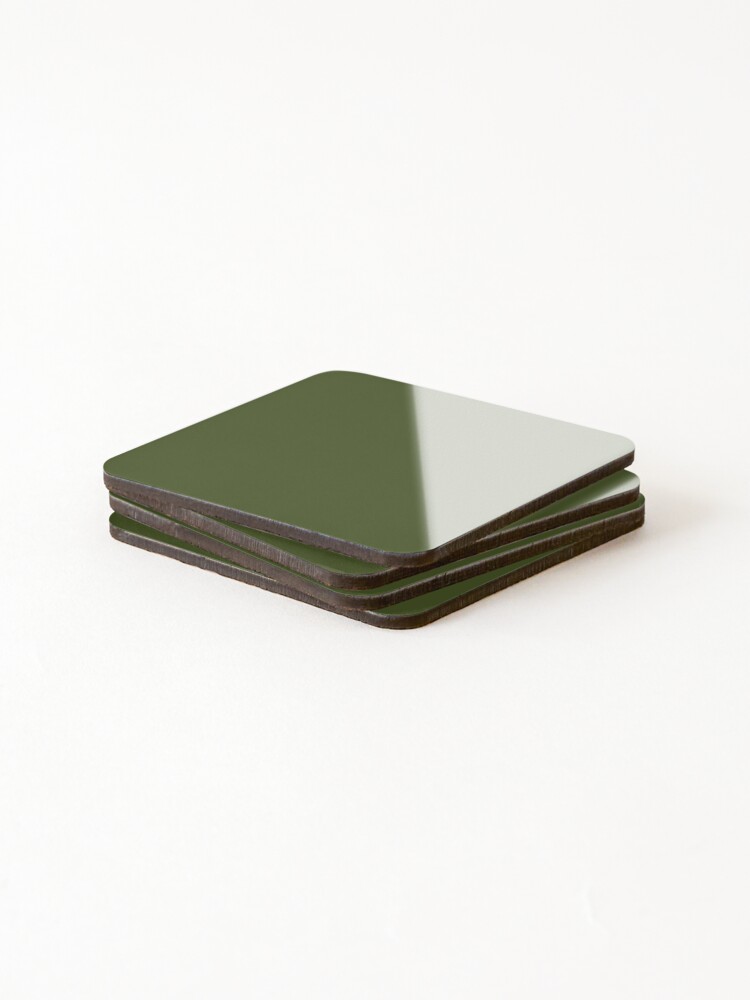 Thumbnail 4 of 5, Coasters (Set of 4), Solid Grove designed and sold by rootzero.