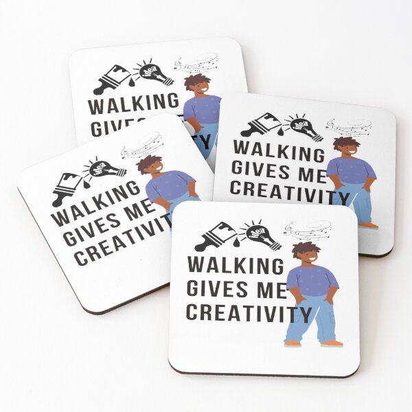 Item preview, Walking Gives Me Creativity designed and sold by surprise-to-me.