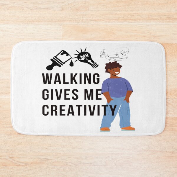 Item preview, Walking Gives Me Creativity designed and sold by surprise-to-me.