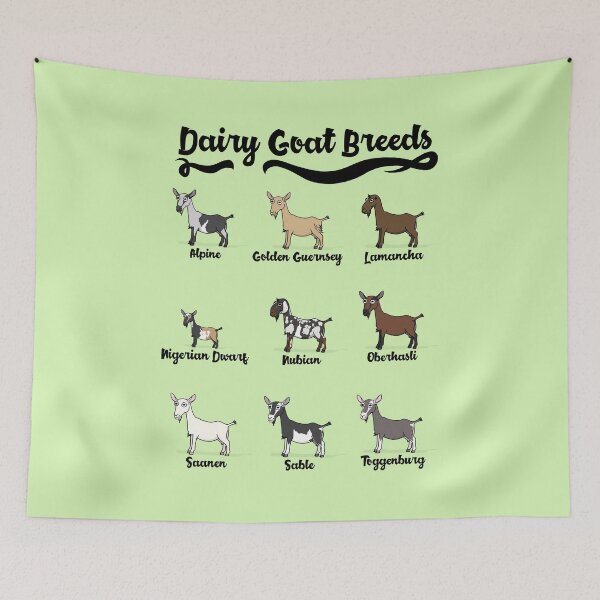 Item preview, Goofy Goat Breeds designed and sold by potatoegoat.