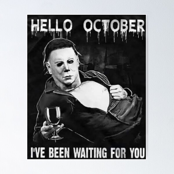 Item preview, Hello October! I've been waiting for you designed and sold by Truly9.