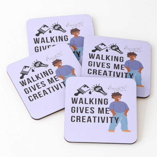 Item preview, Walking Gives Me Creativity designed and sold by surprise-to-me.