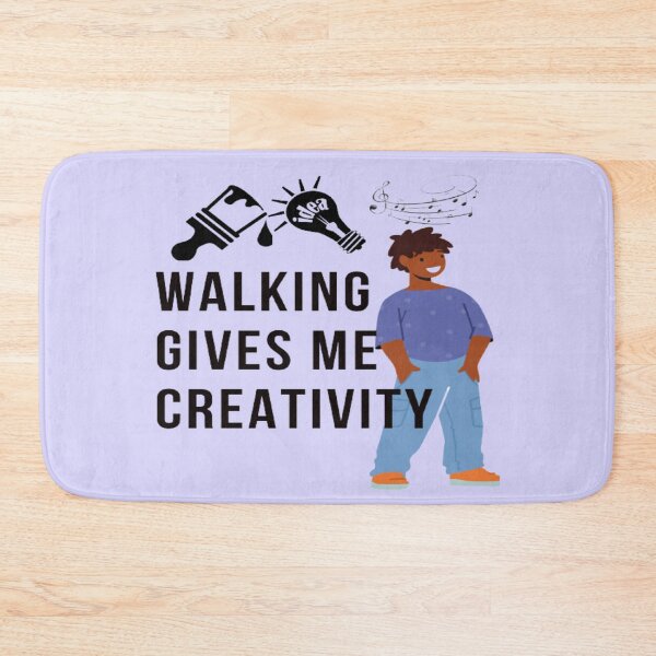 Item preview, Walking Gives Me Creativity designed and sold by surprise-to-me.